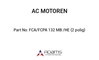 FCA/FCPA 132 MB /HE (2 polig)