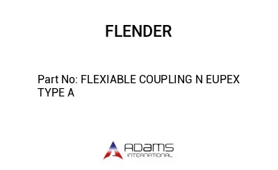 FLEXIABLE COUPLING N EUPEX TYPE A