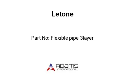 Flexible pipe 3layer