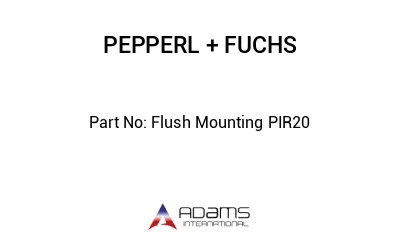 Flush Mounting PIR20