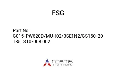 G015-PW620D/MU-I02/3SE1N2/GS150-20 1851S10-008.002