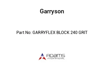 GARRYFLEX BLOCK 240 GRIT