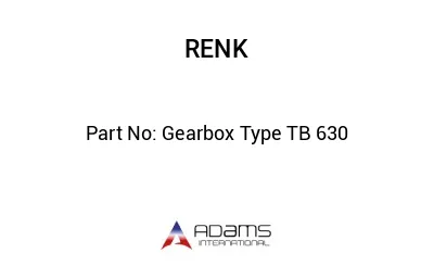Gearbox Type TB 630