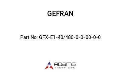 GFX-E1-40/480-0-0-00-0-0