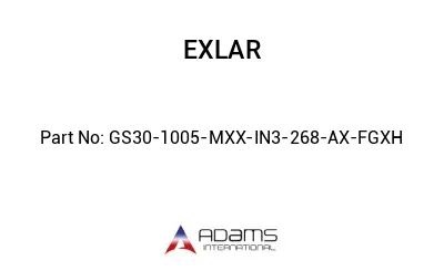 GS30-1005-MXX-IN3-268-AX-FGXH