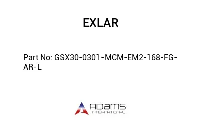 GSX30-0301-MCM-EM2-168-FG-AR-L