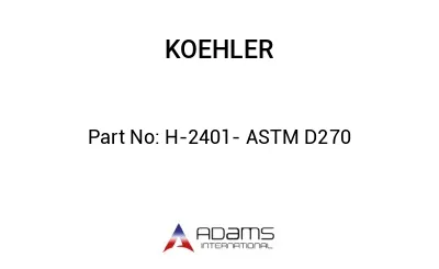 H-2401- ASTM D270