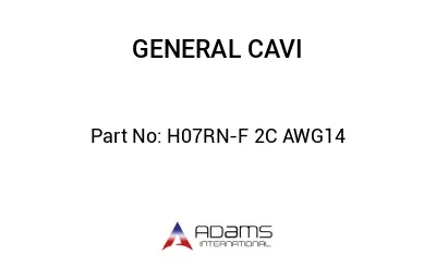 H07RN-F 2C AWG14