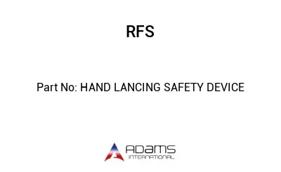 HAND LANCING SAFETY DEVICE