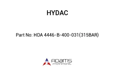 HDA 4446-B-400-031(315BAR)
