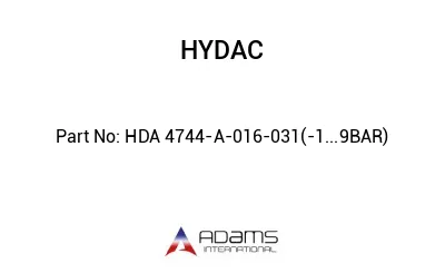 HDA 4744-A-016-031(-1...9BAR)