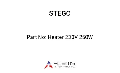Heater 230V 250W