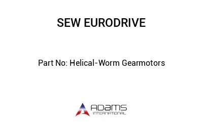 Helical-Worm Gearmotors