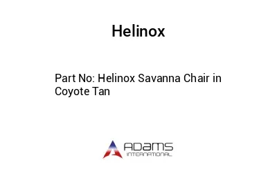 Helinox Savanna Chair in Coyote Tan