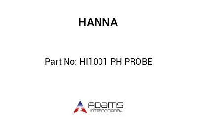 HI1001 PH PROBE
