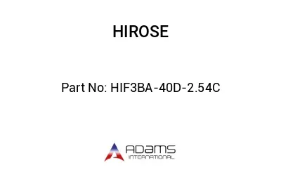 HIF3BA-40D-2.54C