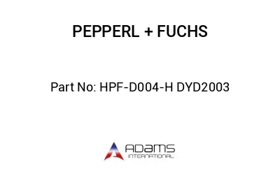 HPF-D004-H DYD2003
