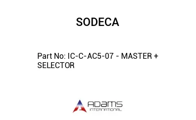 IC-C-AC5-07 - MASTER + SELECTOR