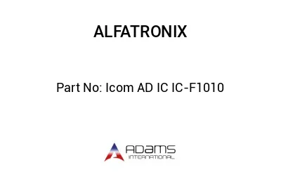 Icom AD IC IC-F1010