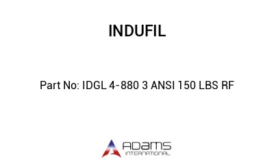 IDGL 4-880 3 ANSI 150 LBS RF