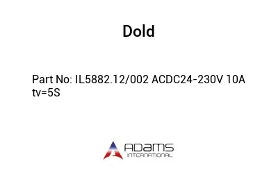 IL5882.12/002 ACDC24-230V 10A tv=5S