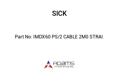 IMDX60 PS/2 CABLE 2M0 STRAI.