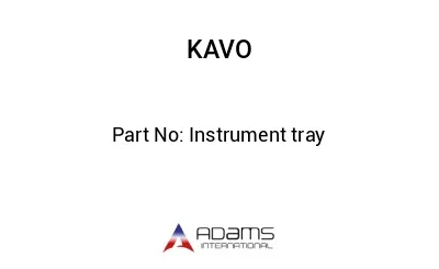Instrument tray