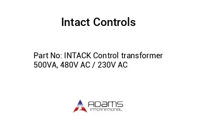 INTACK Control transformer 500VA, 480V AC / 230V AC
