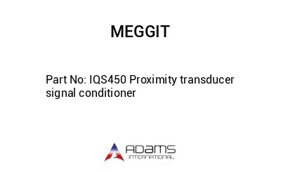 IQS450 Proximity transducer signal conditioner