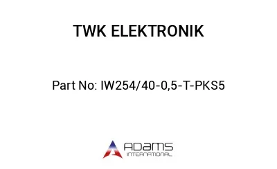 IW254/40-0,5-T-PKS5