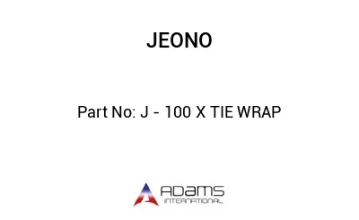 J - 100 X TIE WRAP