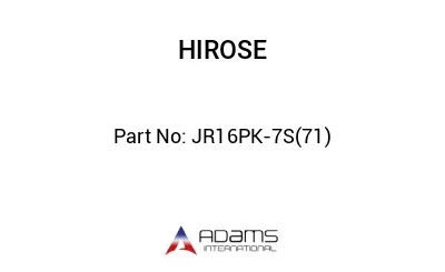 JR16PK-7S(71)