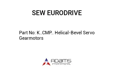 K..CMP.. Helical-Bevel Servo Gearmotors