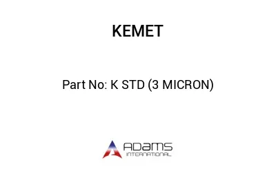 K STD (3 MICRON)