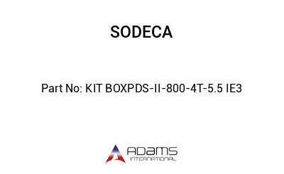KIT BOXPDS-II-800-4T-5.5 IE3