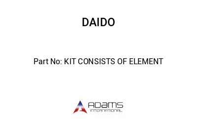 KIT CONSISTS OF ELEMENT