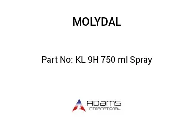 KL 9H 750 ml Spray