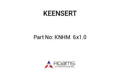 KNHM  6x1.0
