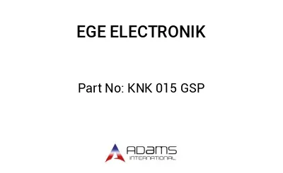 KNK 015 GSP