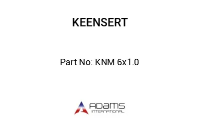 KNM 6x1.0