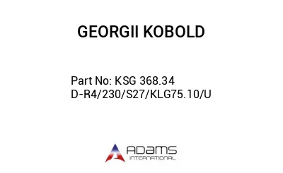 KSG 368.34 D-R4/230/S27/KLG75.10/U