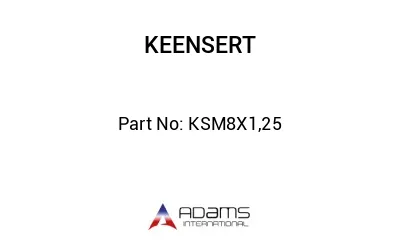 KSM8X1,25