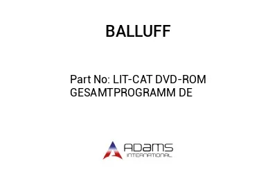 LIT-CAT DVD-ROM GESAMTPROGRAMM DE									