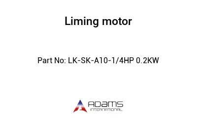 LK-SK-A10-1/4HP 0.2KW