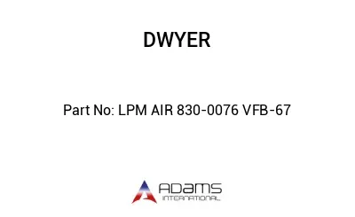 LPM AIR 830-0076 VFB-67