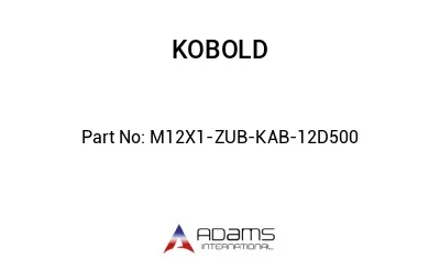 M12X1-ZUB-KAB-12D500