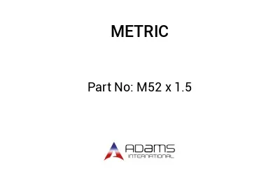 M52 x 1.5