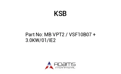 MB VPT2 / VSF10B07 + 3.0KW/01/IE2