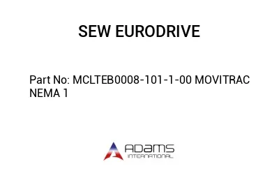 MCLTEB0008-101-1-00 MOVITRAC NEMA 1