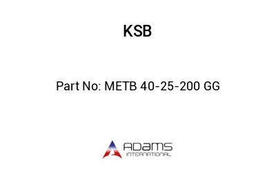 METB 40-25-200 GG